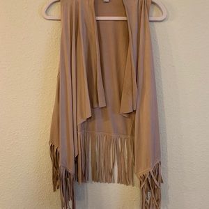 Fringe Suede Vest
